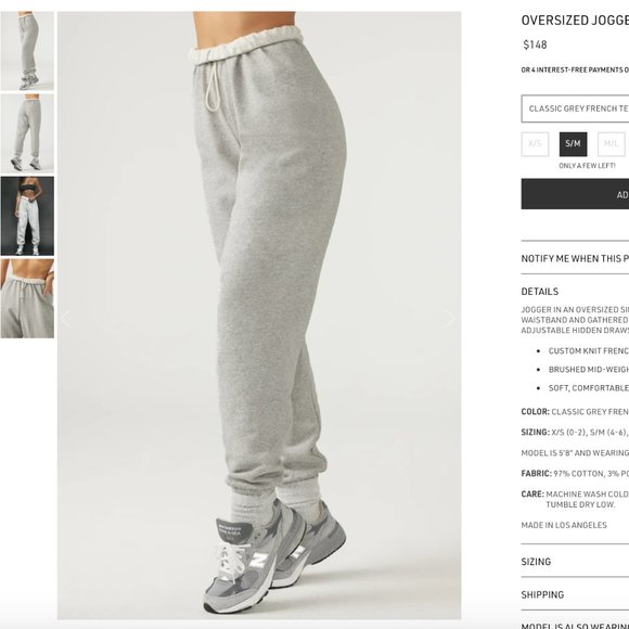 Joah Brown Pants - Joah Brown Oversized Joggers